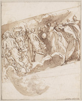 B 081
<br/>
Doortocht van de Israëlieten door de Rode Zee
<br/>
<em>Nebbia, Cesare (1536 ca.-1614)</em>